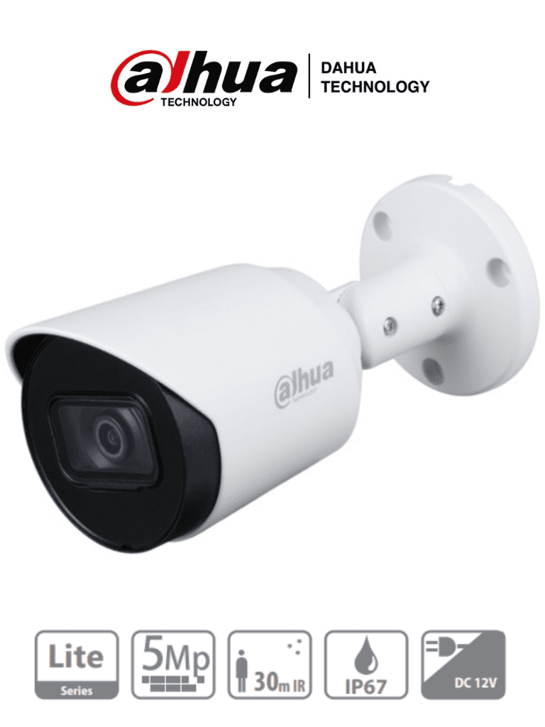 DAHUA HAC-HFW1500T-28 - Camara Bullet de 5 Megapixeles/ Lente de 2.8 mm/ 111 Grados de Apertura/ Metalica/ IR de 30 Metros/ IP67/ Soporta CVI/CVBS/AHD/TVI/ DAHUA HAC-HFW1500T-28 - Camara Bullet de 5 Megapixeles/ Lente de 2.8 mm/ 111 Grados de Apertura/ Metalica/ IR de 30 Metros/ IP67/ Soporta CVI/CVBS/AHD/TVI/